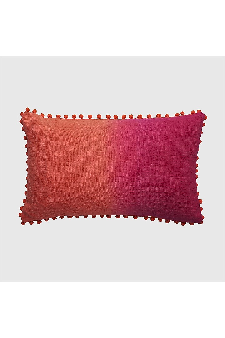 Pink & Fuchsia Cotton Cushion Cover by Onset homes at Pernia's Pop Up Shop