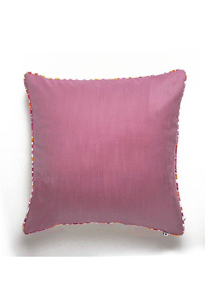 Pink & Fuchsia Cotton Cushion Cover by Onset homes at Pernia's Pop Up Shop