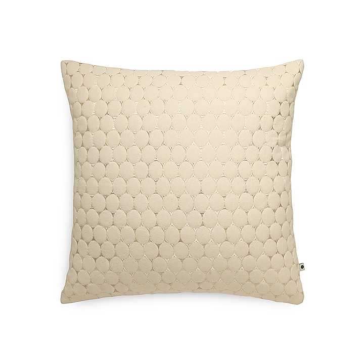 Daisy Embroidered Cushion Cover by Onset homes at Pernia's Pop Up Shop