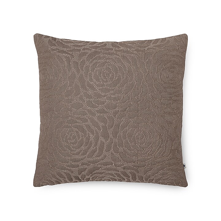 Coffee Embroidered Cushion Cover by Onset homes at Pernia's Pop Up Shop