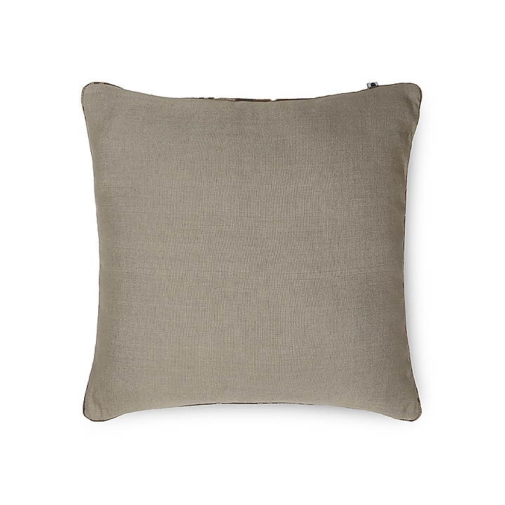 Pewter Machine Handwoven Cushion Cover by Onset homes at Pernia's Pop Up Shop
