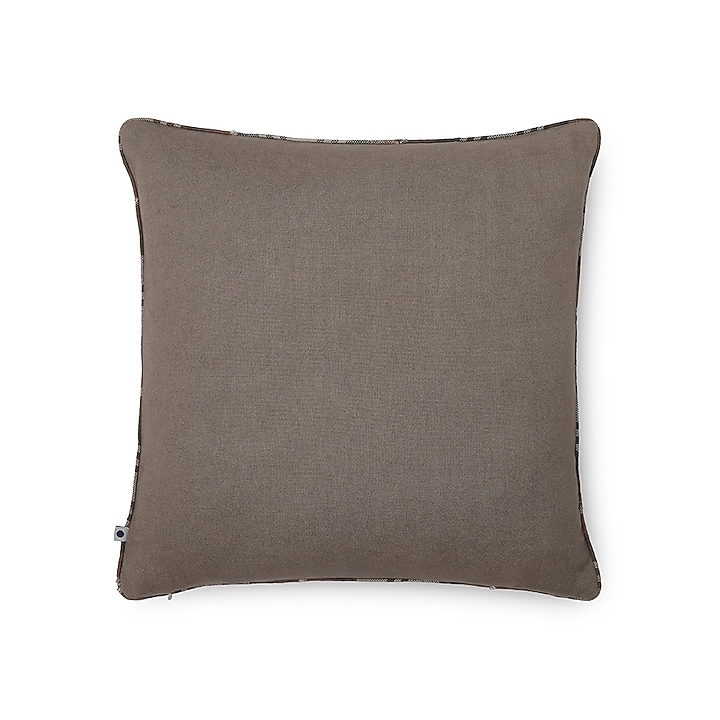 Pewter Machine Handwoven Cushion Cover by Onset homes at Pernia's Pop Up Shop