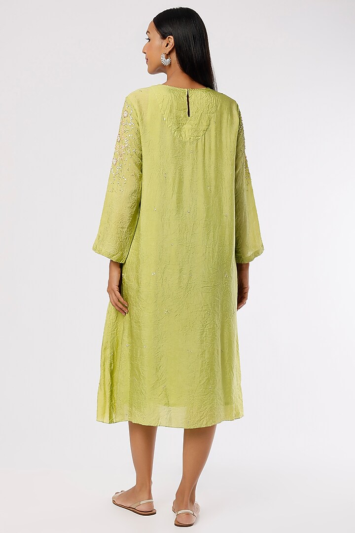 Pear Hand Embroidered A-line Kurta by One not two at Pernia's Pop Up Shop