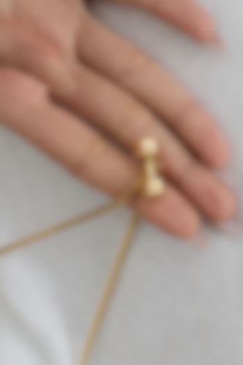 Gold Finish Pendant Necklace by Opalina at Pernia's Pop Up Shop