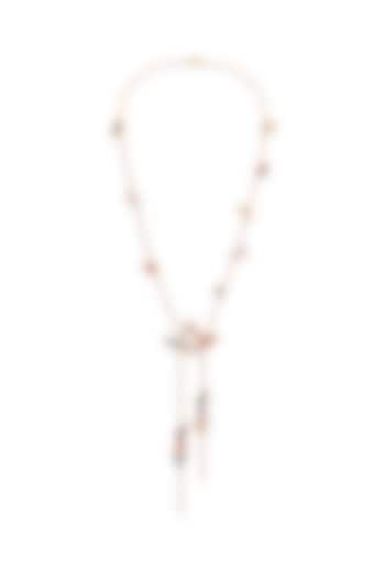 Gold Finish Handcrafted Necklace by Opalina at Pernia's Pop Up Shop