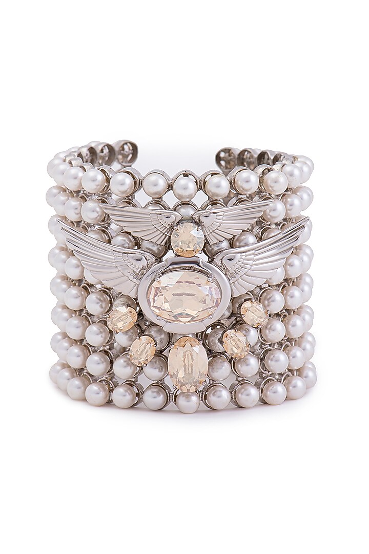 SWAROVSKI Power Silver shade イブニングバッグ SWAROVSKI Power Silver shade イブニングバッグ