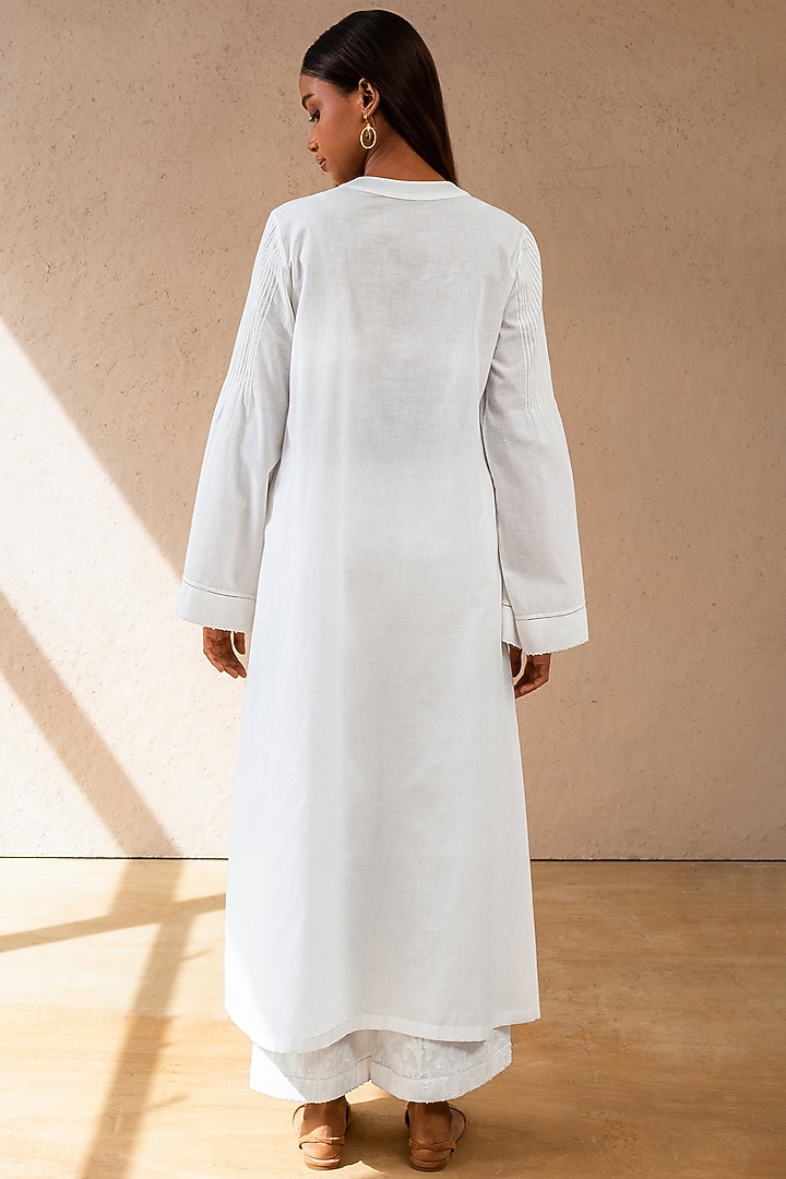 White Cotton Tunic by Originate at Pernia's Pop Up Shop