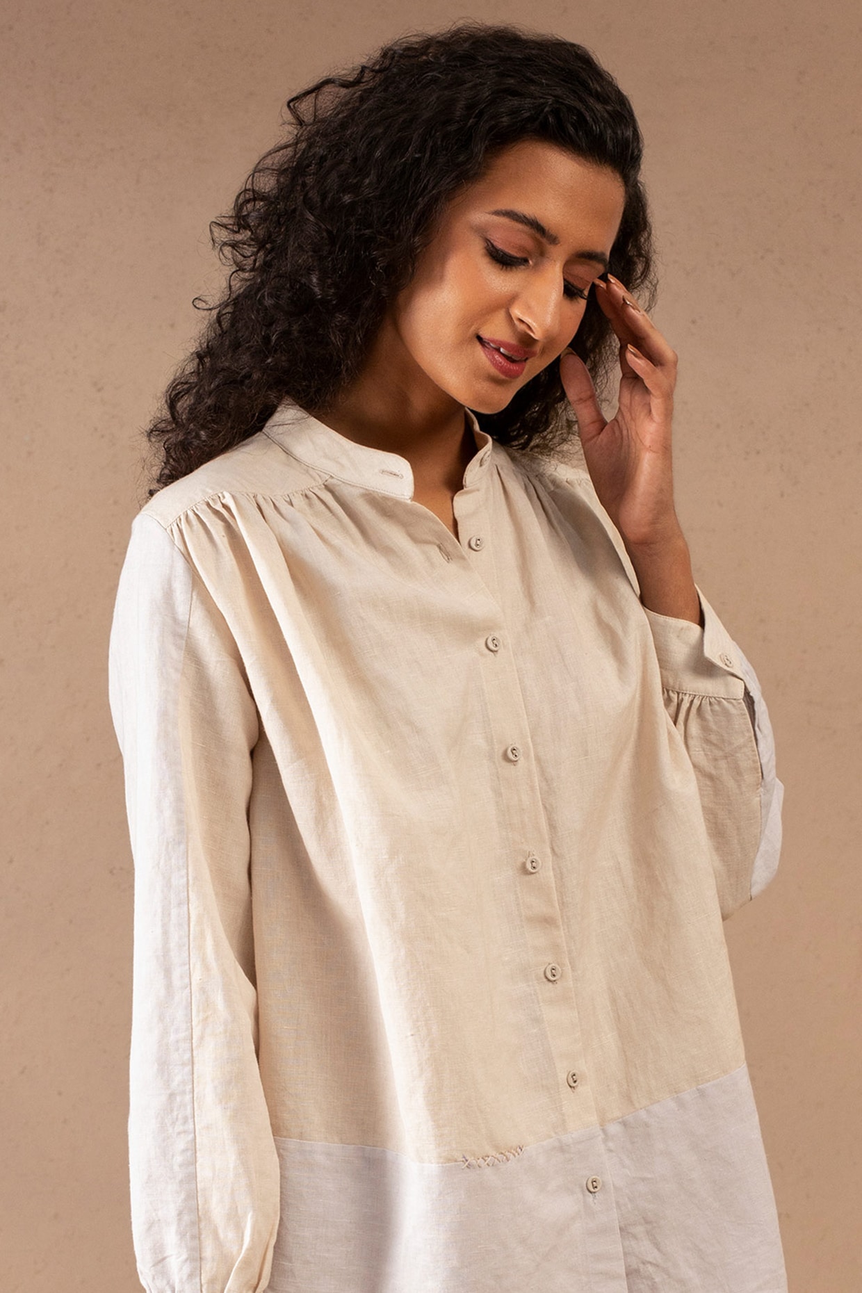 Linen shirts shop designs for ladies