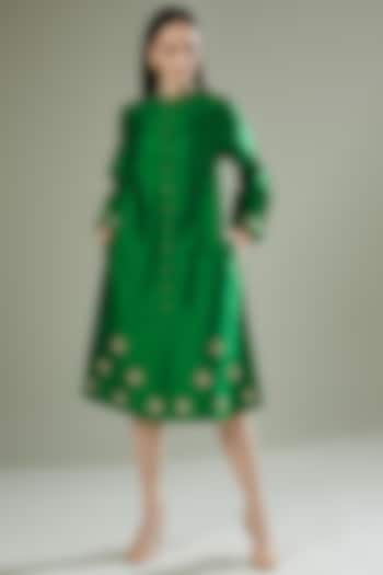 Emerald Embroidered Overlay by Originate
