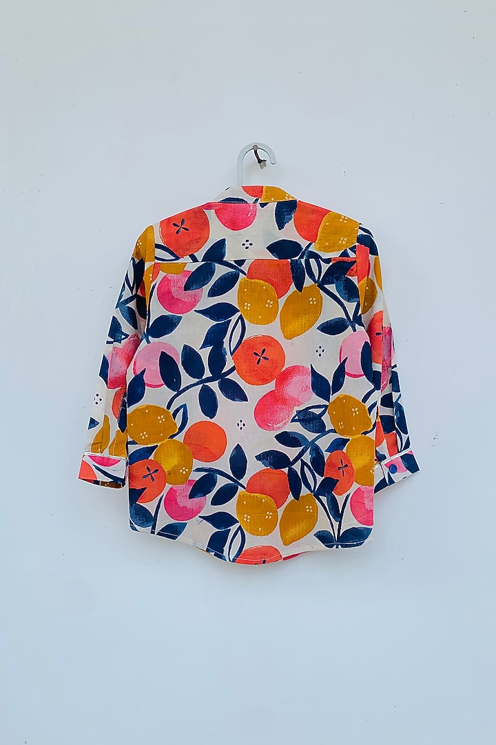 Multi Colored Printed Shirt by ORCR KIDS at Pernia's Pop Up Shop