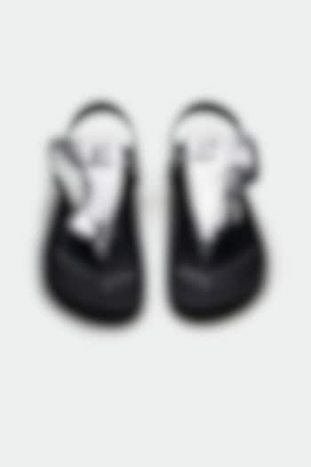 Silver Genuine Leather Flats by Oroh at Pernia's Pop Up Shop