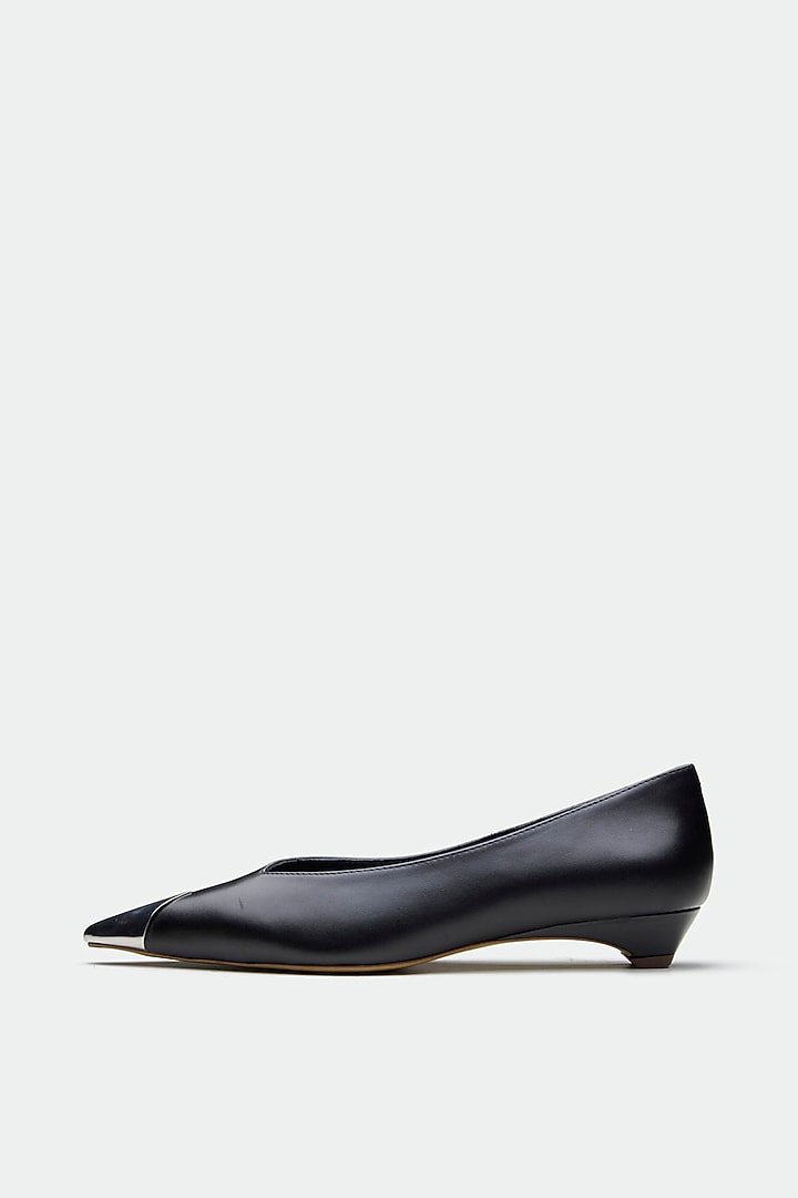 Black Patent Leather Heels by Oroh at Pernia's Pop Up Shop