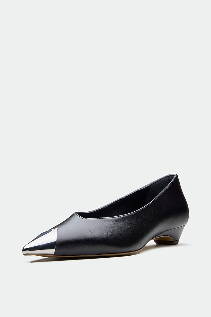 Black Patent Leather Heels by Oroh at Pernia's Pop Up Shop