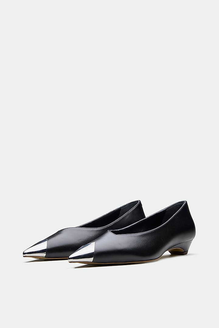 Black Patent Leather Heels by Oroh at Pernia's Pop Up Shop