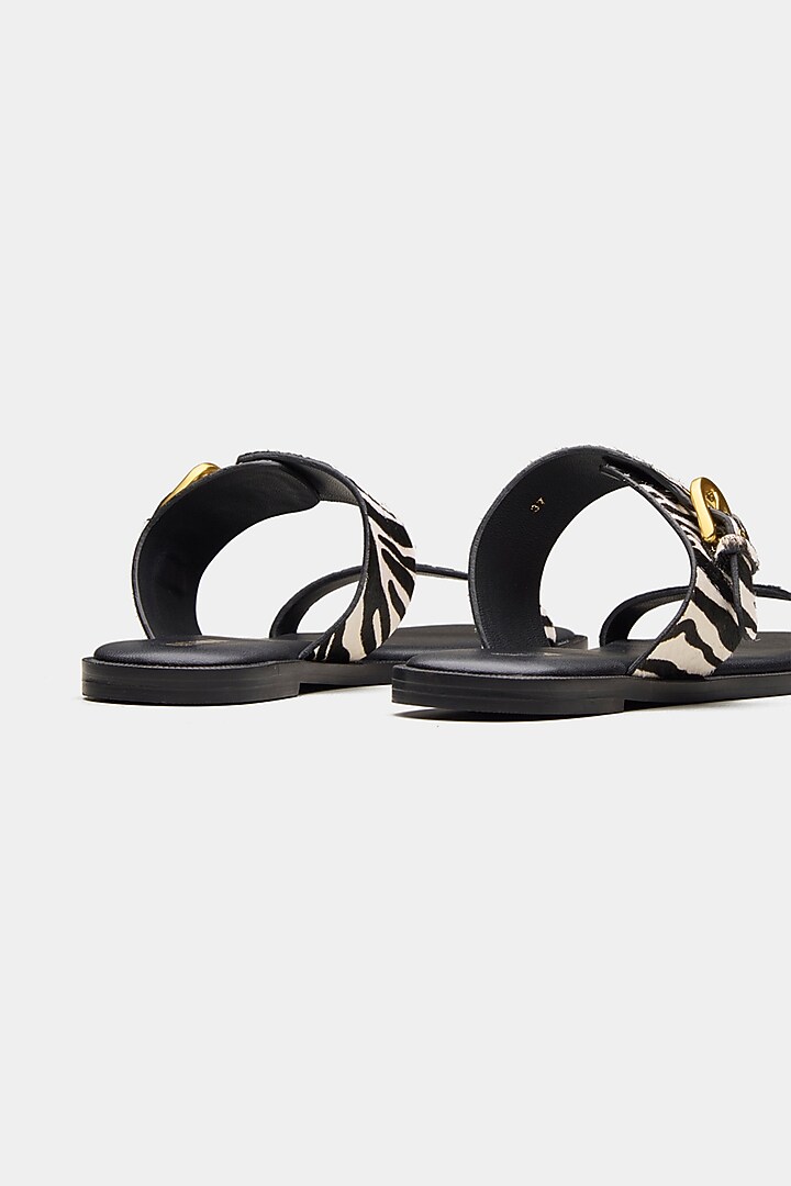 Multi-Colored Genuine Leather Flats by Oroh at Pernia's Pop Up Shop