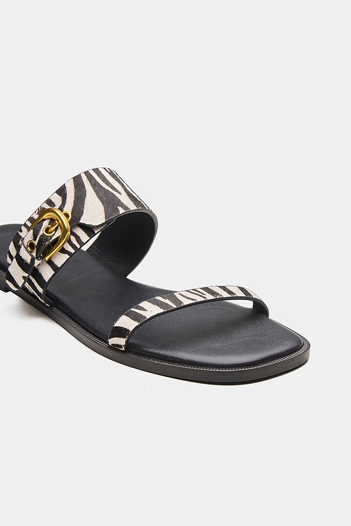 Multi-Colored Genuine Leather Flats by Oroh at Pernia's Pop Up Shop