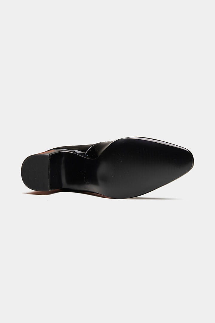 Black Patent Leather Pump Heels by Oroh at Pernia's Pop Up Shop