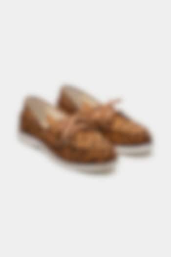 Multi-Colored Genuine Leather Loafers by Oroh at Pernia's Pop Up Shop