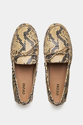 Multi-Colored Genuine Leather Loafers by Oroh