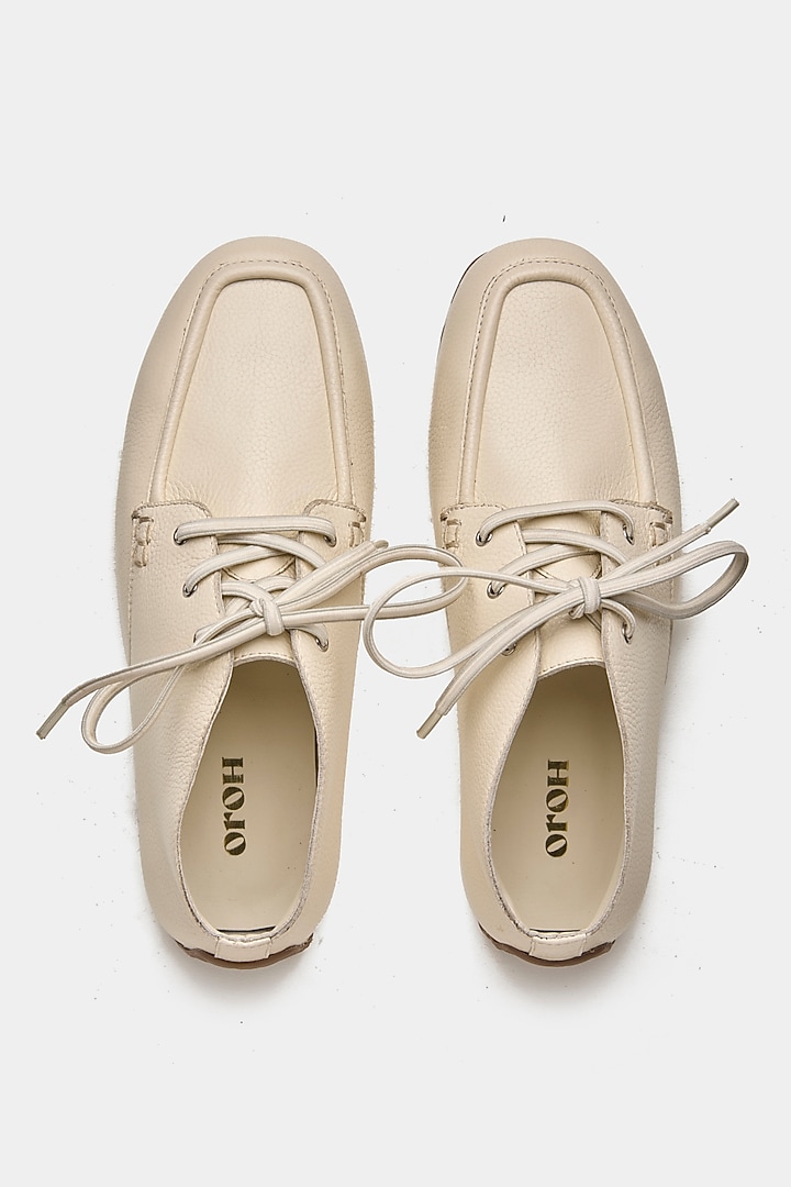 Off-White Genuine Leather Shoes by Oroh at Pernia's Pop Up Shop