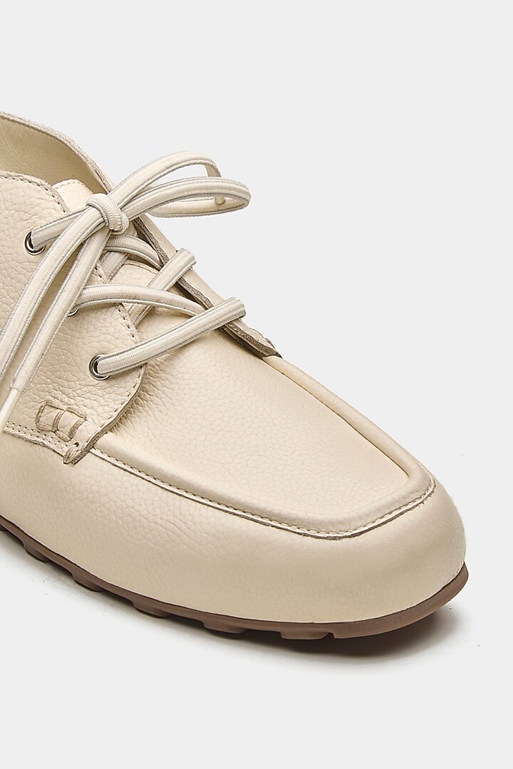 Off-White Genuine Leather Shoes by Oroh at Pernia's Pop Up Shop