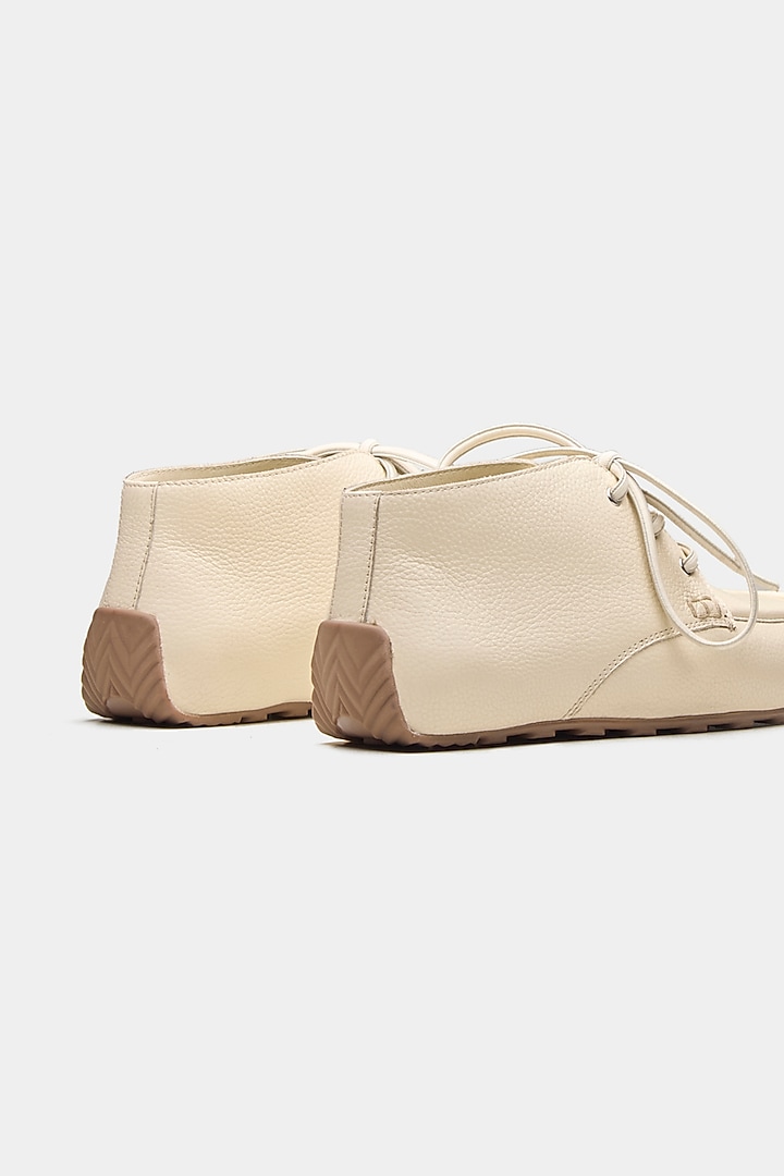 Off-White Genuine Leather Shoes by Oroh at Pernia's Pop Up Shop