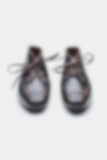 Brown Genuine Leather Shoes by Oroh at Pernia's Pop Up Shop