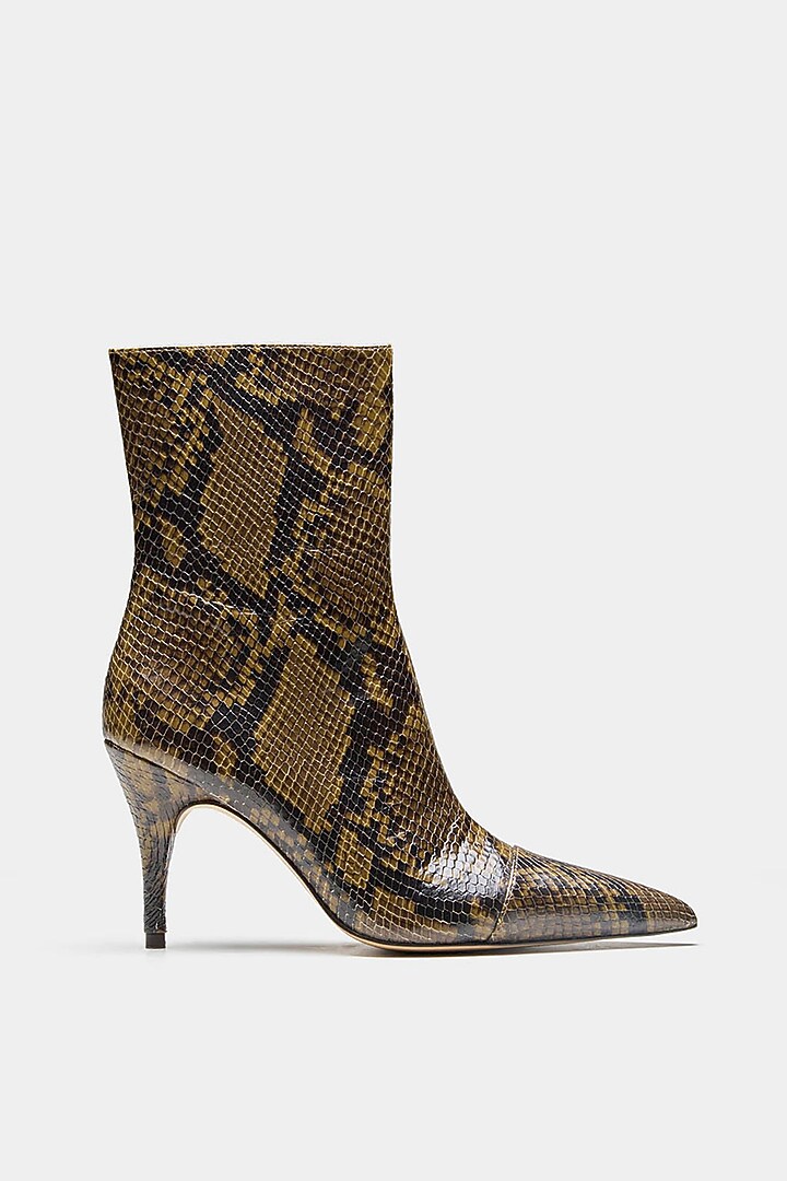 Multi-Colored Genuine Leather Ankle Boots by Oroh at Pernia's Pop Up Shop