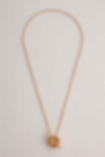 Gold Plated Bolt-T Pendant Necklace by Outhouse at Pernia's Pop Up Shop