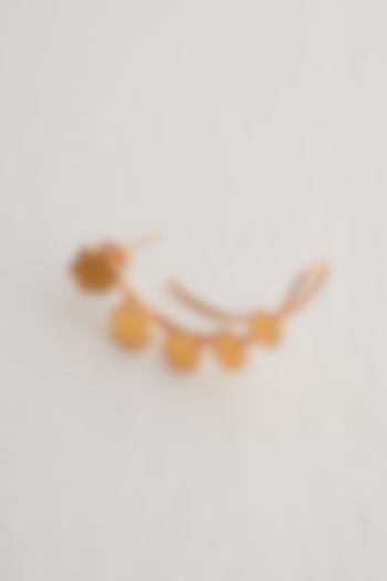 Gold Plated Clump Cuff Earrings by Outhouse at Pernia's Pop Up Shop