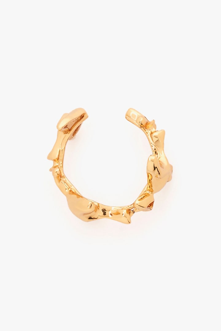 Gold Plated Shroom Ring by Outhouse at Pernia's Pop Up Shop