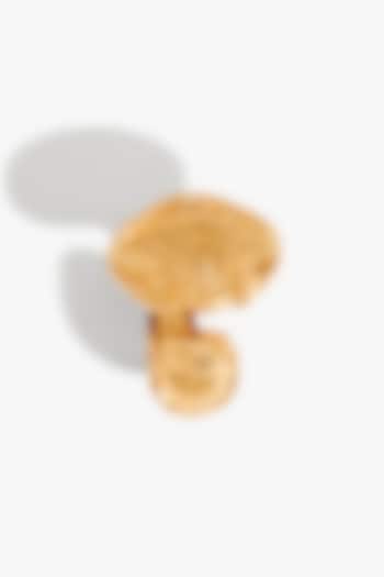 Gold Plated Adjustable Bug Head Ring by Outhouse at Pernia's Pop Up Shop