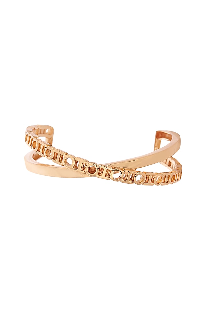 Gold Plated Archway Bracelet by Outhouse