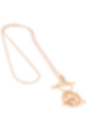 Gold Plated Mini Pendant Necklace by Outhouse