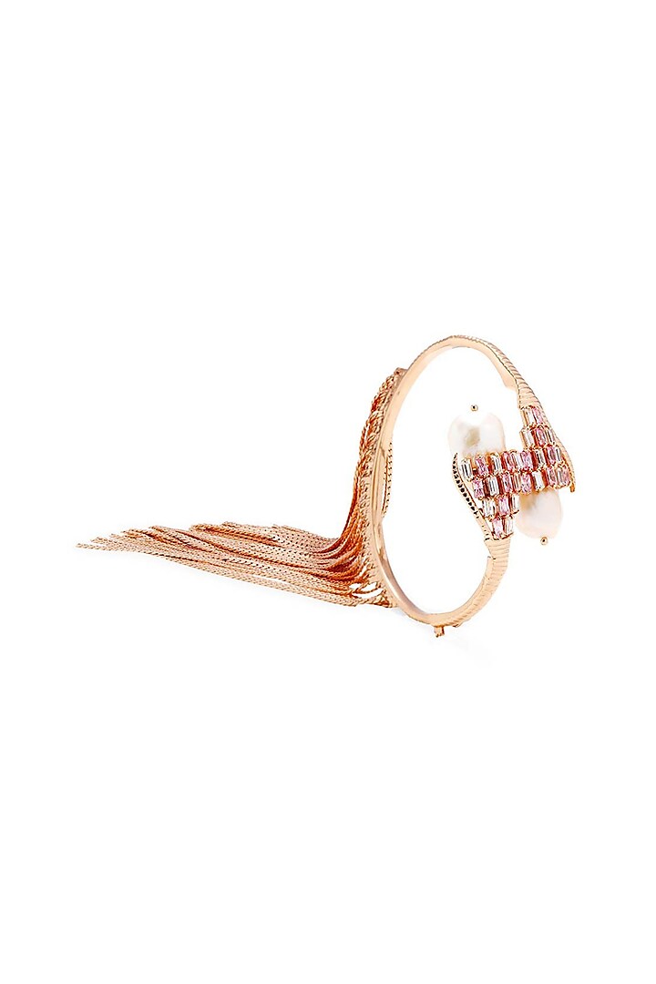 Rose Gold Plated Handcrafted Hand Harness by Outhouse