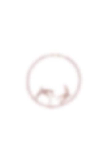 Rose Gold Plated Pearl & Swarovski Nose Ring by Outhouse