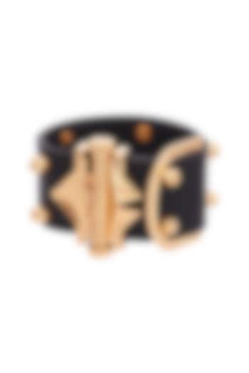 Gold Plated Oxford Blue Motifs Bracelet by Outhouse at Pernia's Pop Up Shop