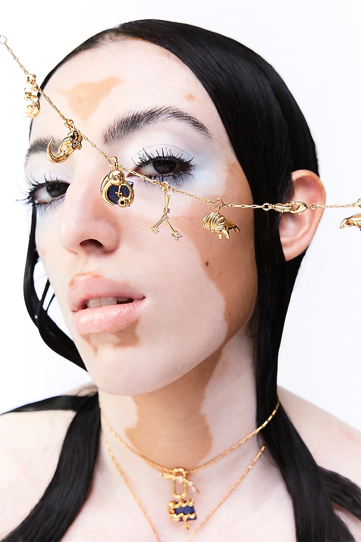 Rose Gold Plated Handcrafted Zodiac Bracelet by Outhouse at Pernia's Pop Up Shop