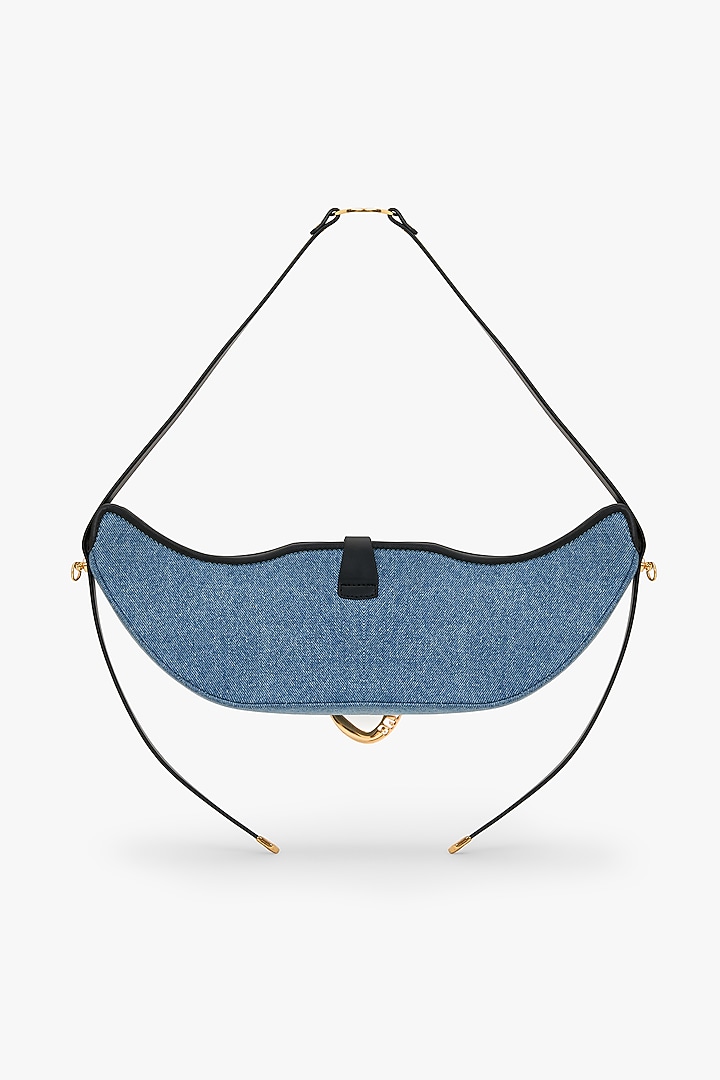 Blue Denim Swing Bag by Outhouse at Pernia's Pop Up Shop
