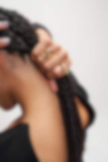 Gold Plated Petite Ring by Outhouse at Pernia's Pop Up Shop