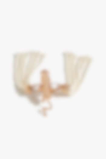 Rose Gold Plated Pearl & Cubic Zirconia Ring by Outhouse at Pernia's Pop Up Shop