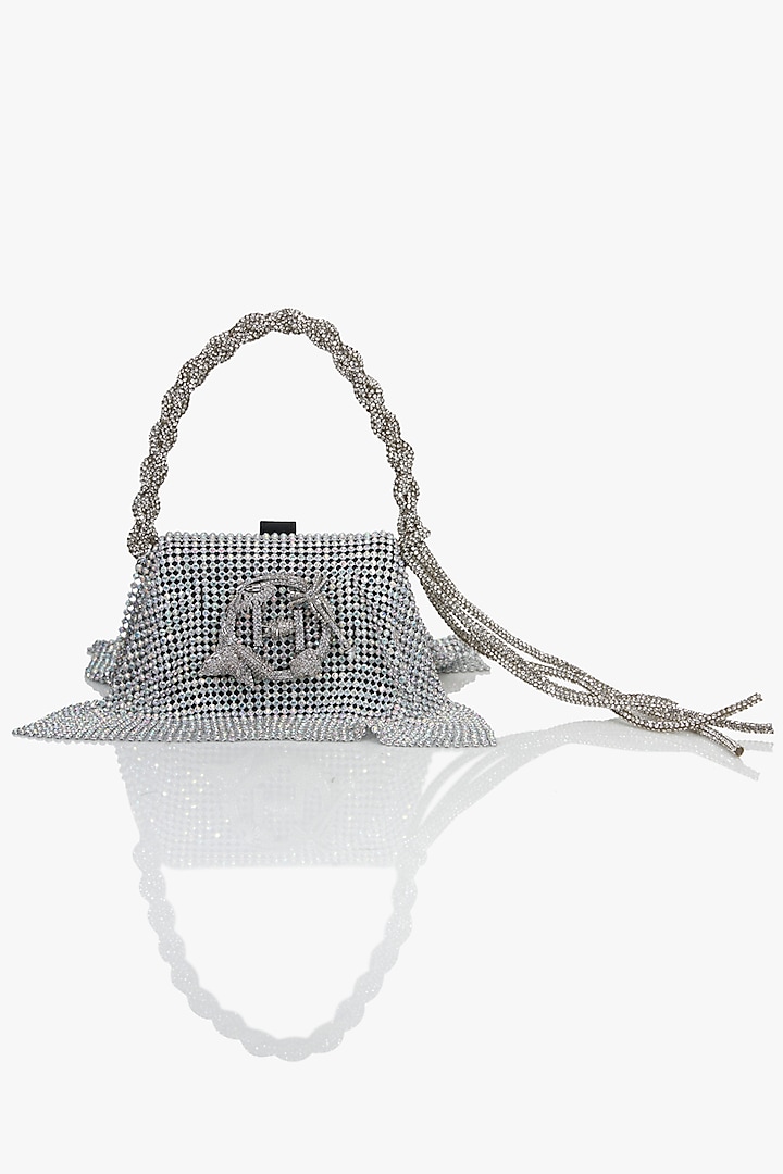 Silver Crystal Furbie Bag by Outhouse at Pernia's Pop Up Shop