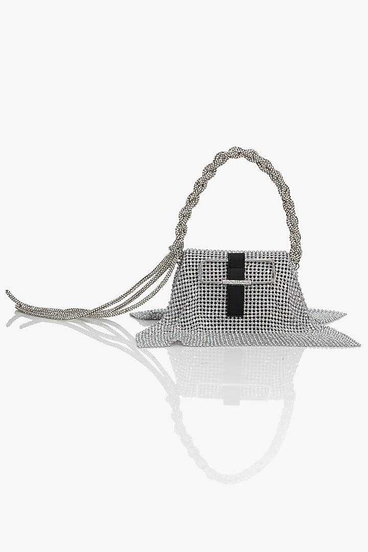 Silver Crystal Furbie Bag by Outhouse at Pernia's Pop Up Shop