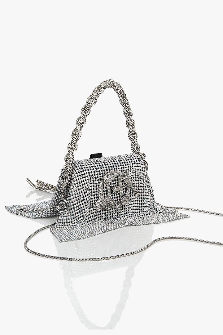 Silver Crystal Furbie Bag by Outhouse at Pernia's Pop Up Shop