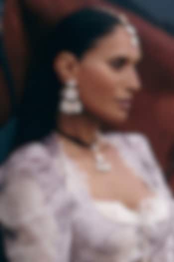 Rose Gold Plated Swarovski Crystal Choker Necklace by Outhouse at Pernia's Pop Up Shop