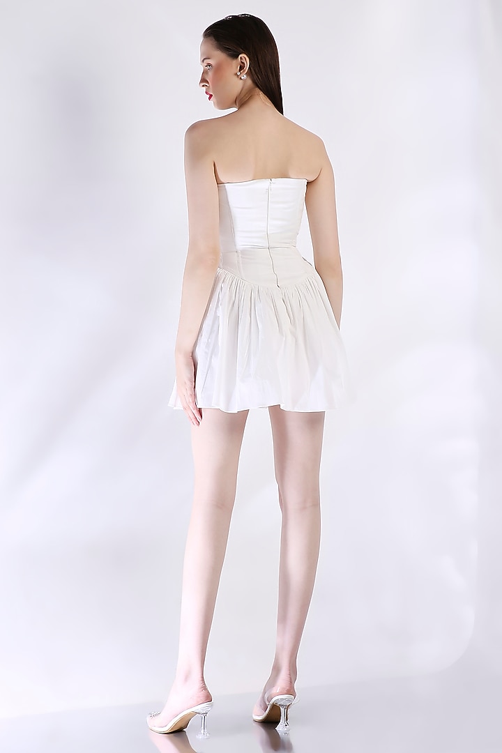 cheap mini summer dresses European City Fit & Flare Mini Dress