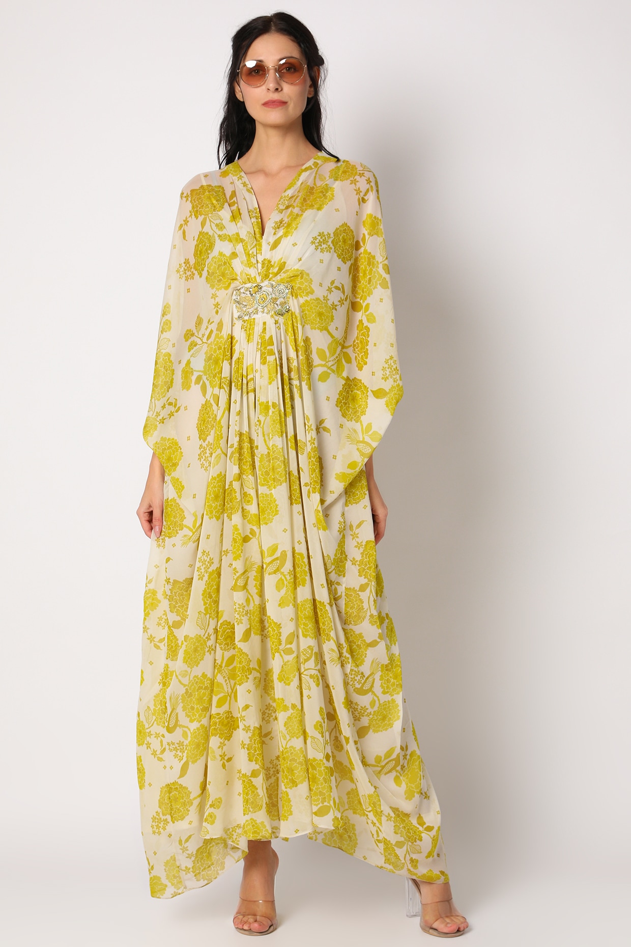 printed kaftan