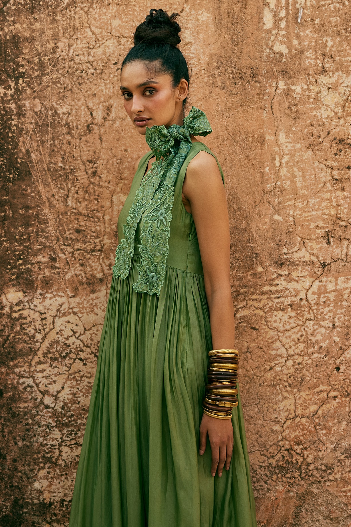 green emerald velvet dress Andrea and Leo A1424 Prom Dress - Emerald