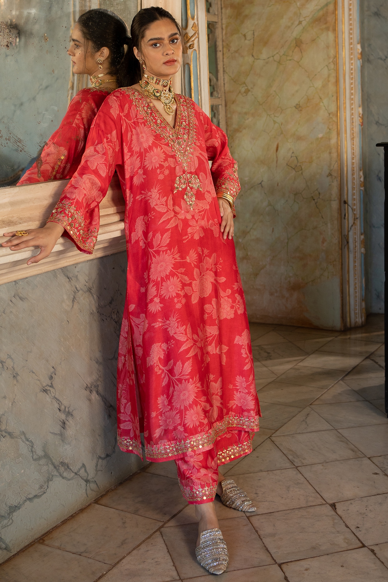 Printed Kurta Set For Women Buy Latest Collection Kurtas Online 2024