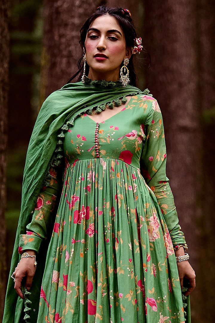 kali design dress Black Hand Embroidered Kali Dress Design by Bhusattva at Pernia's Pop Up Shop 2026